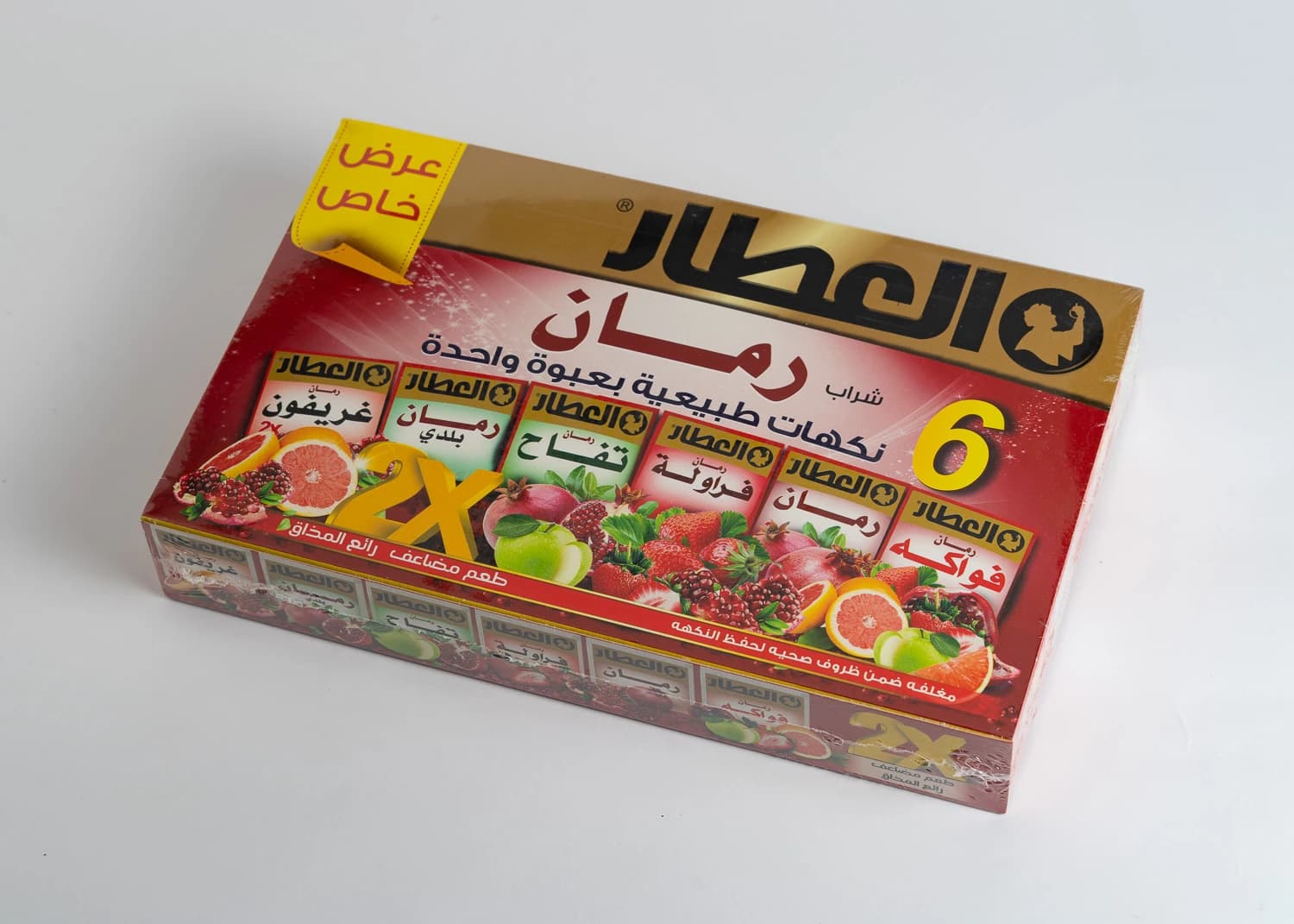Attar Pomegrante Tea 6 Flavor