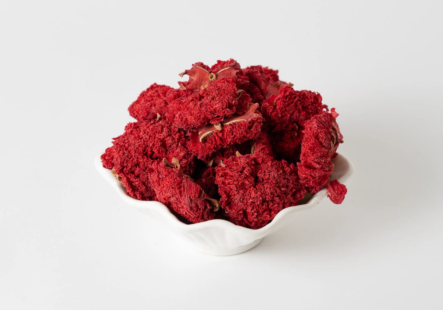 Natural dried pomegrante blossom