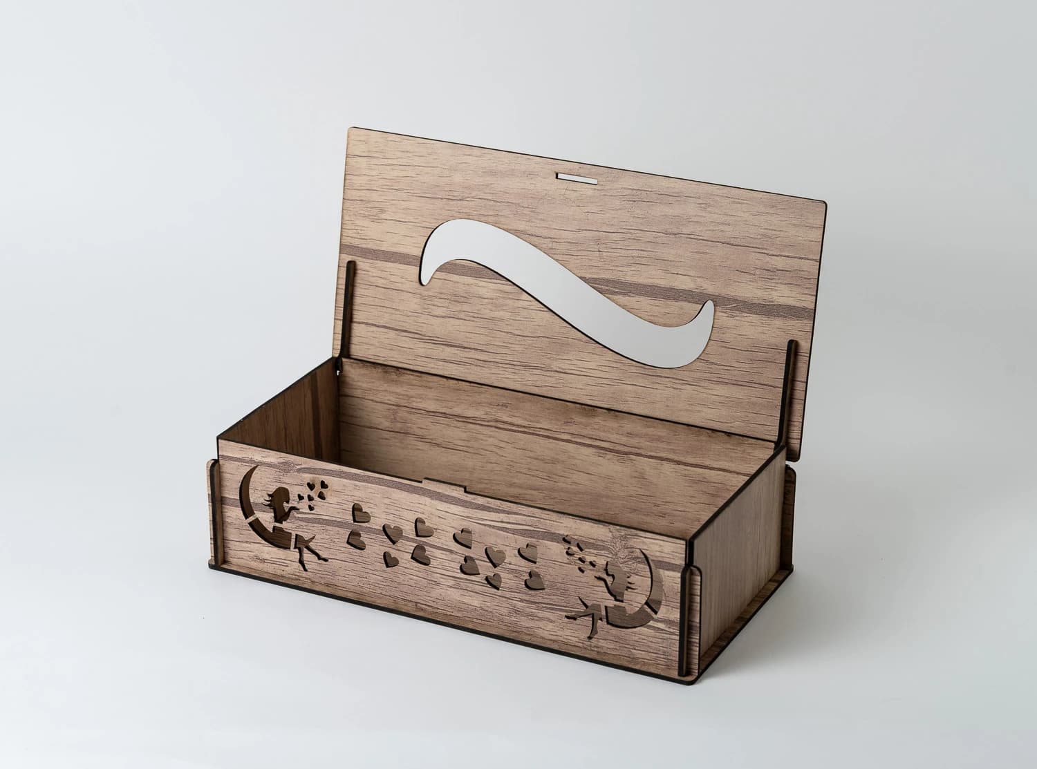 Wooden Tissue Box
